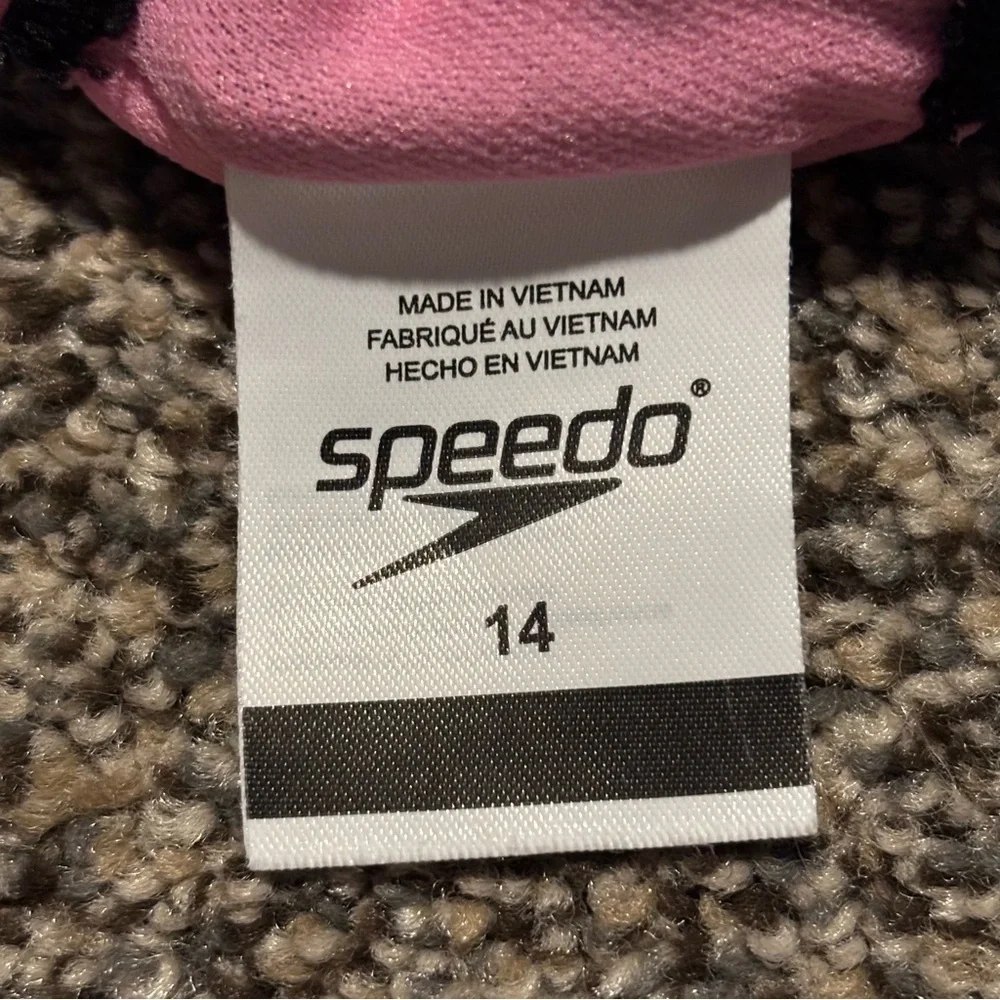 Speedo * Floral Swimwear Top Tankini Youth Girl’s Size 14
